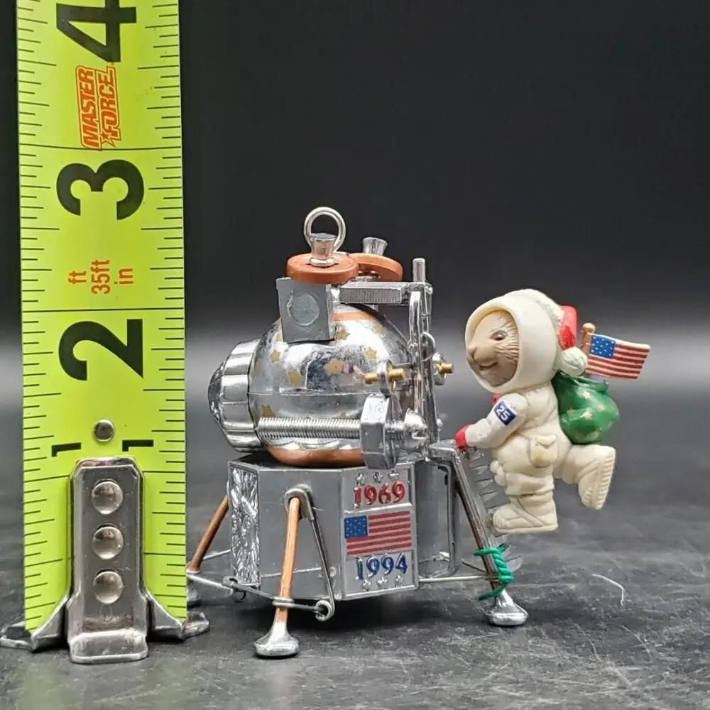 Enesco Treasury of Christmas Ornaments One Small Step Apollo 11 1994 NIB